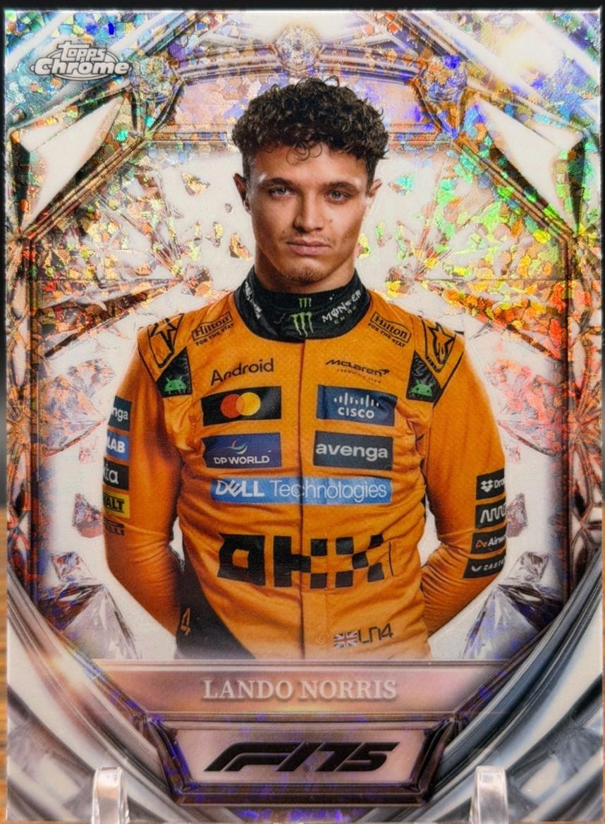 Lando Norris #D75-5 Prices | 2025 Topps Chrome Formula 1 Diamond