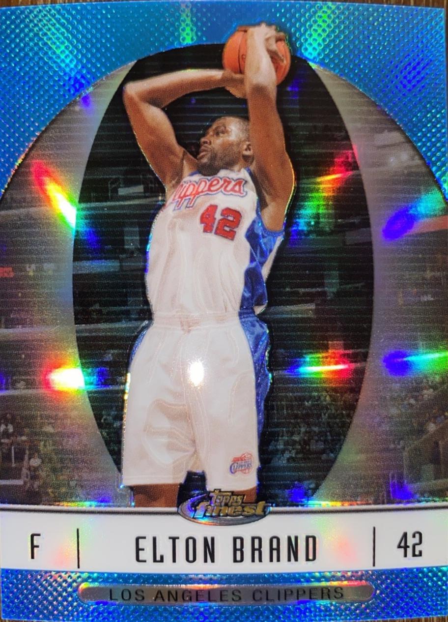 Elton Brand [Blue Refractor] #35
