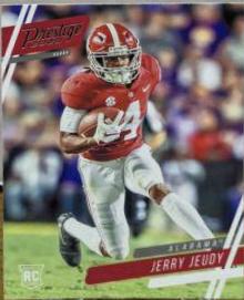 Jerry Jeudy #7 Football Cards 2020 Panini Chronicles Draft Picks Prestige