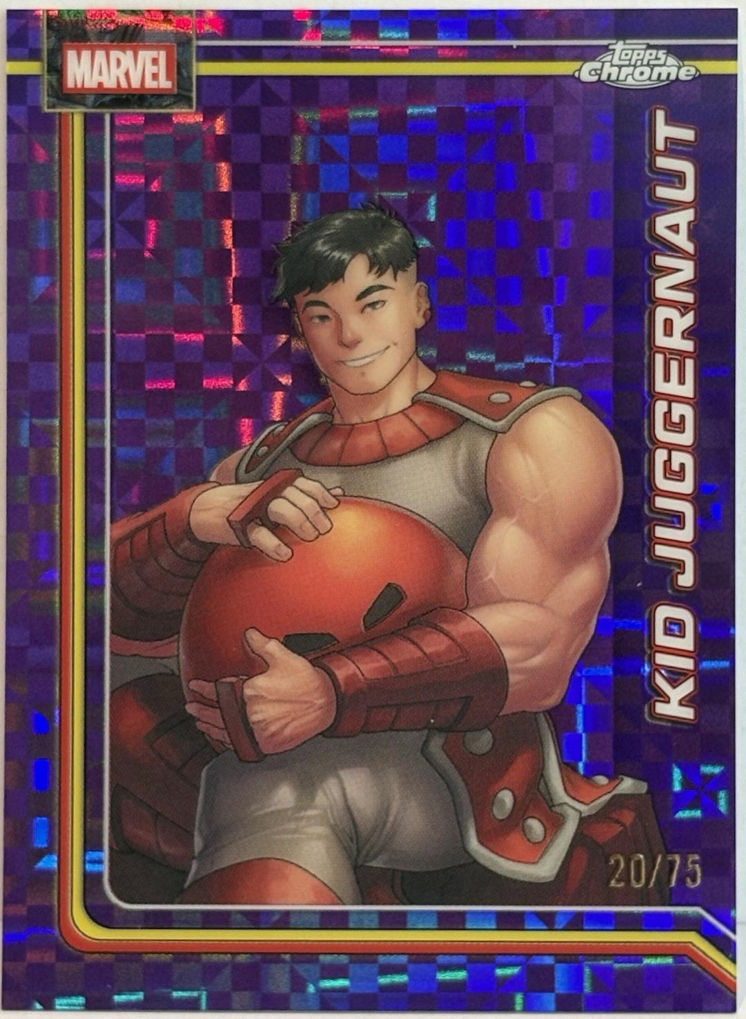 Kid Juggernaut Purple X-Fractor