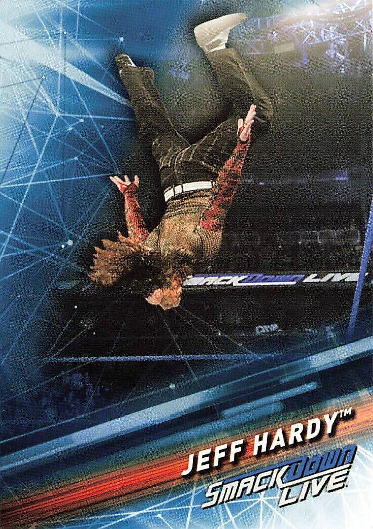 Jeff Hardy #25 Wrestling Cards 2019 Topps WWE Smackdown Live