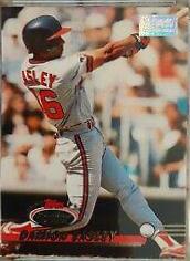 Damion Easley #6 Baseball Cards 1993 Stadium Club 1st Day Production