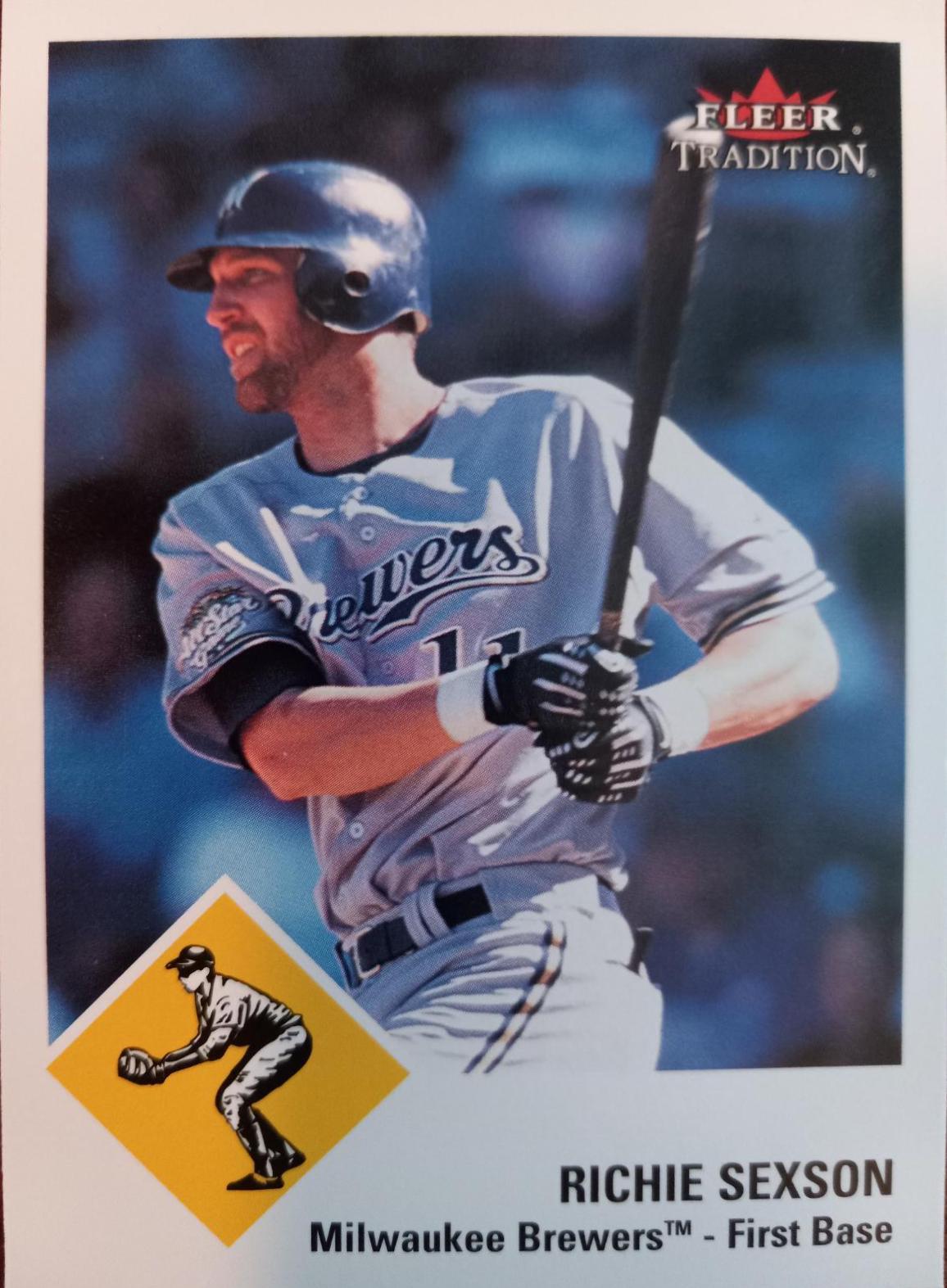 Richie Sexson #176 Baseball Cards 2003 Fleer Tradition