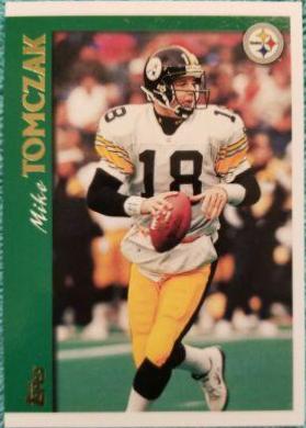 Mike Tomczak #8 Football Cards 1997 Topps