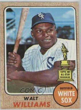 Walt Williams #172 Baseball Cards 1968 Topps