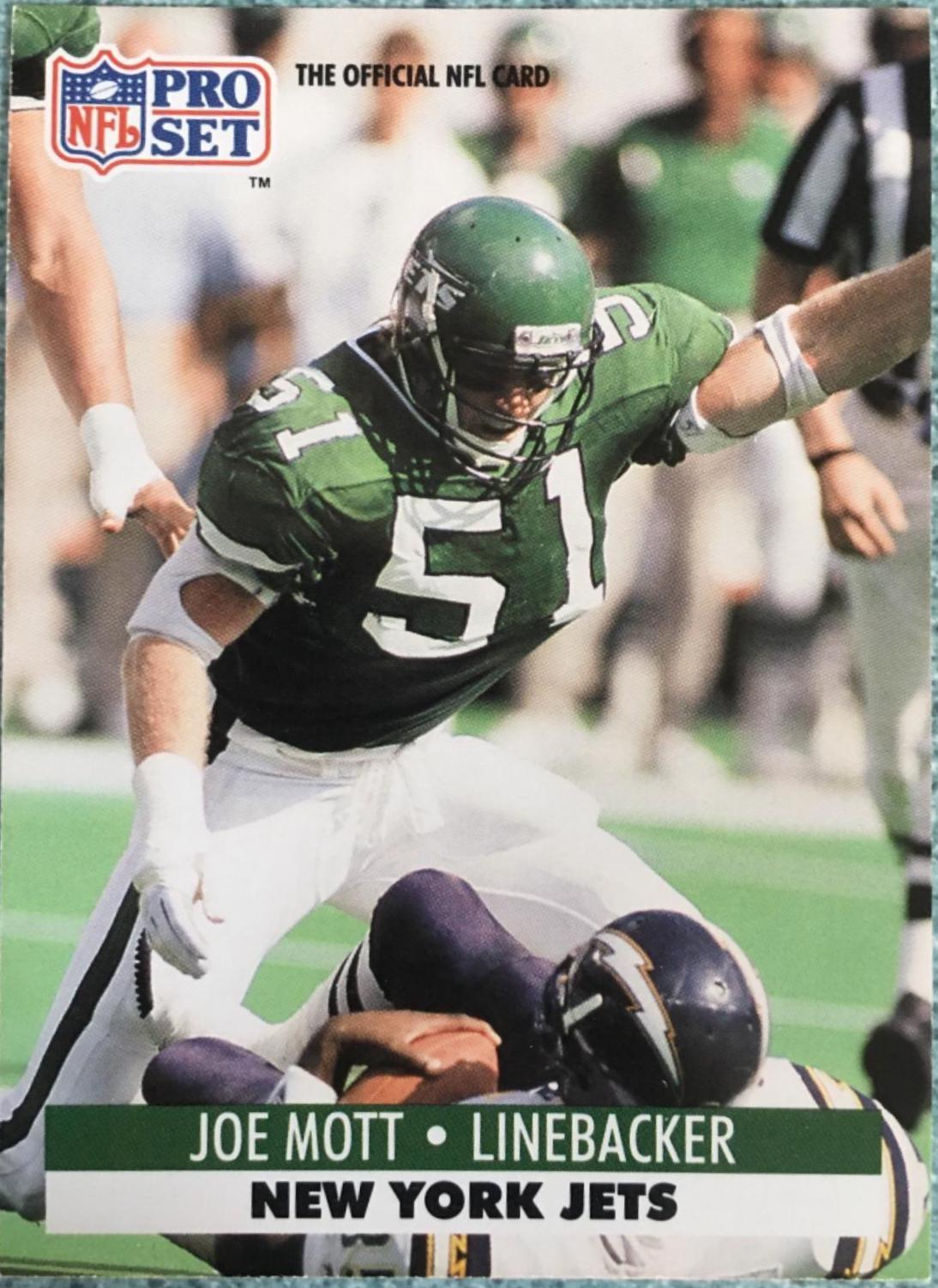 Joe Mott #609 Football Cards 1991 Pro Set