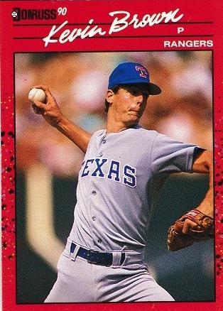 Kevin Brown #343 Baseball Cards 1990 Donruss
