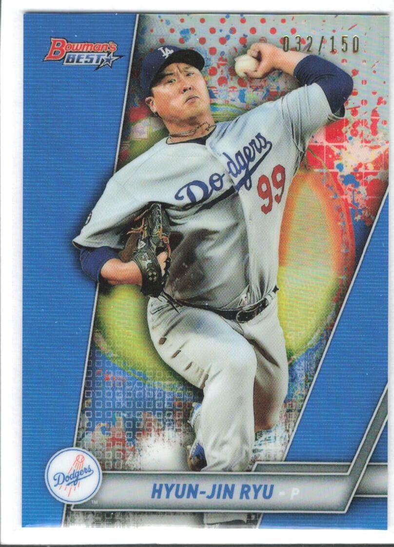 Hyun Jin Ryu [Blue Refractor] #11