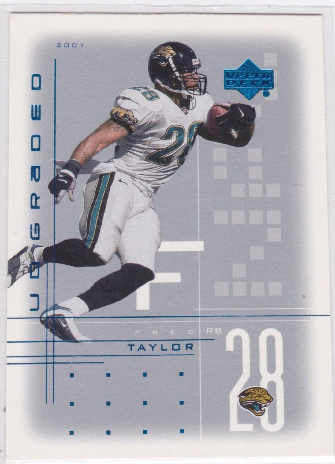 Fred Taylor #18 Football Cards 2001 Upper Deck Graded