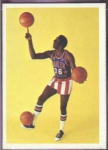 Meadowlark Lemon #15 Basketball Cards 1971 Globetrotters 84