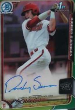 Dansby Swanson [Green Refractor] #BCA-DS
