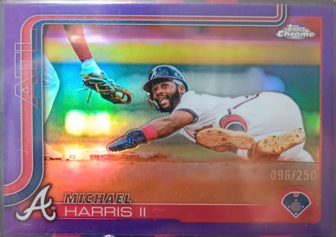 Michael Harris II [Purple] #230 Prices | 2025 Topps Chrome