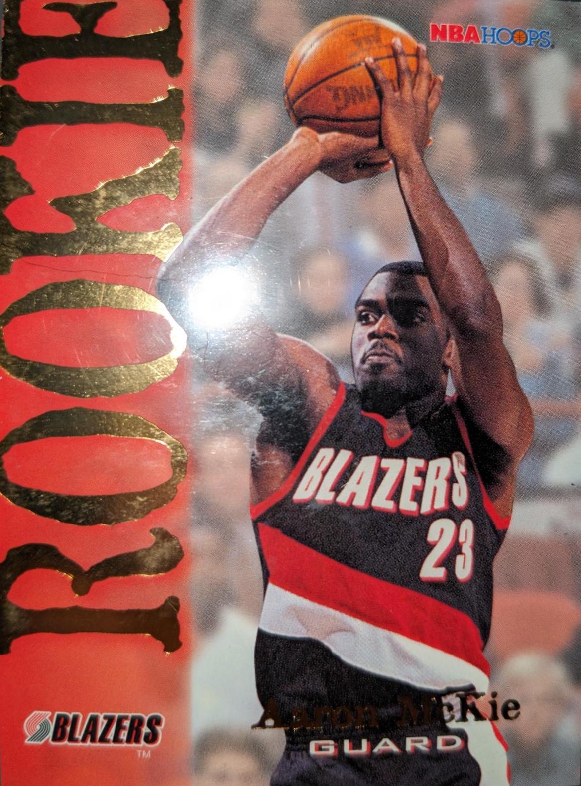 Aaron McKie #367 Basketball Cards 1994 Hoops