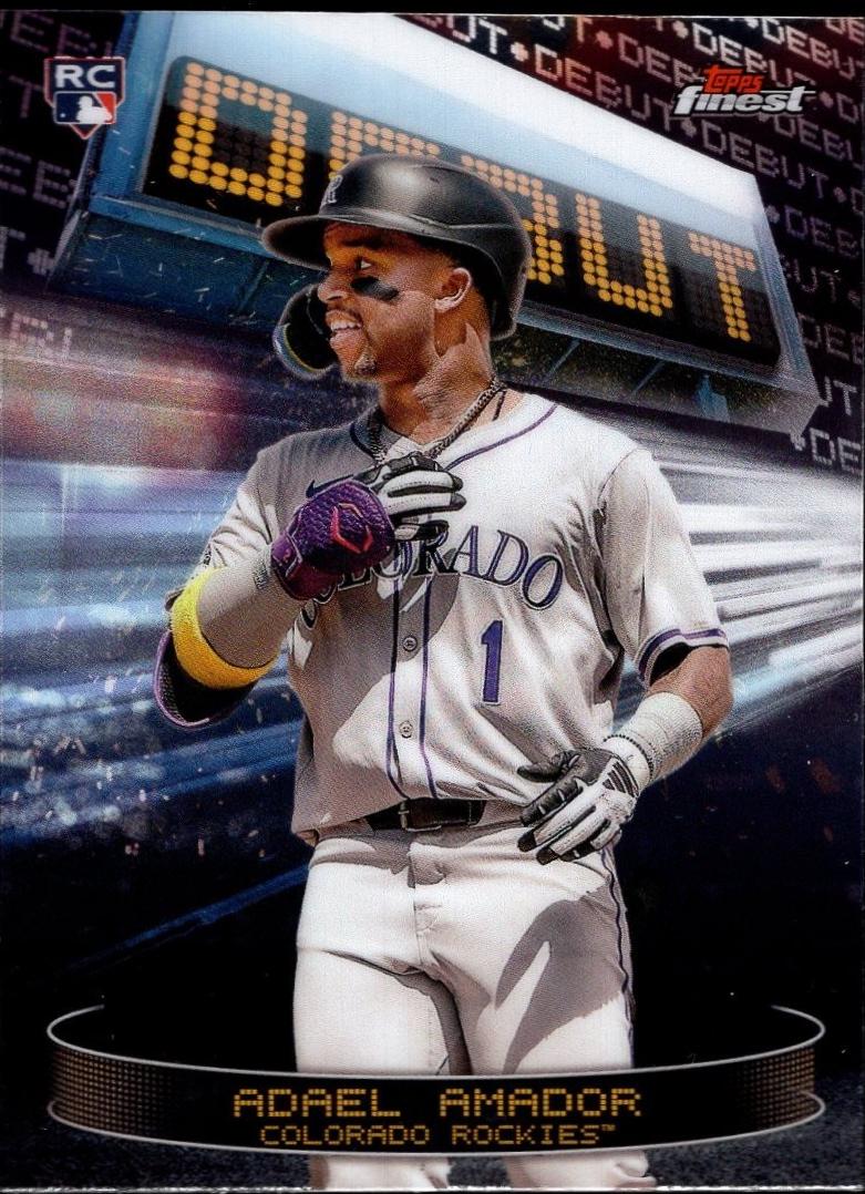 Adael Amador #D-3 2025 Topps Finest Debut Baseball