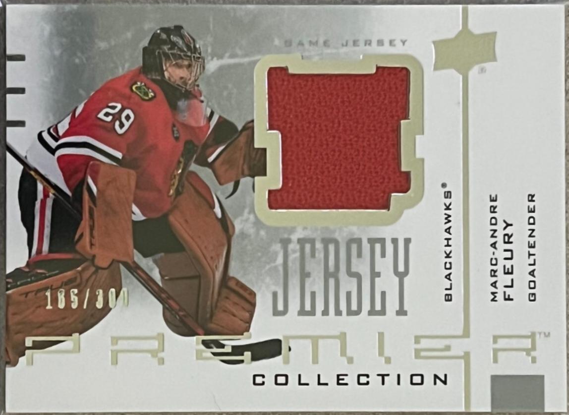 Marc-Andre Fleury #AJ-MF 2021-22 Upper Deck Premier Hockey 20th Anniversary Jersey