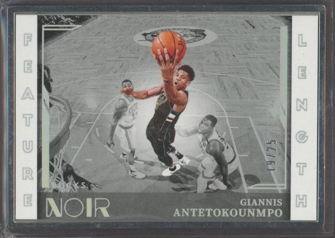 Giannis Antetokounmpo #253 2021-22 Panini Noir Basketball
