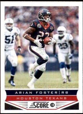 Arian Foster #84 2013 Panini Score Football