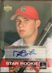 Daric Barton [Autograph] #P25 Baseball Cards 2003 Upper Deck Prospect Premieres Prices