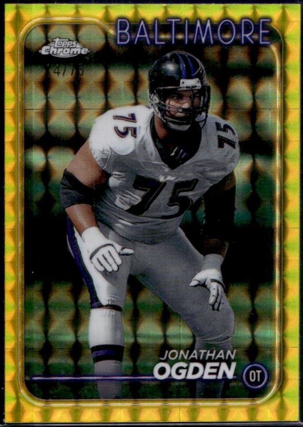 Jonathan Ogden [Yellow Geometric] #5