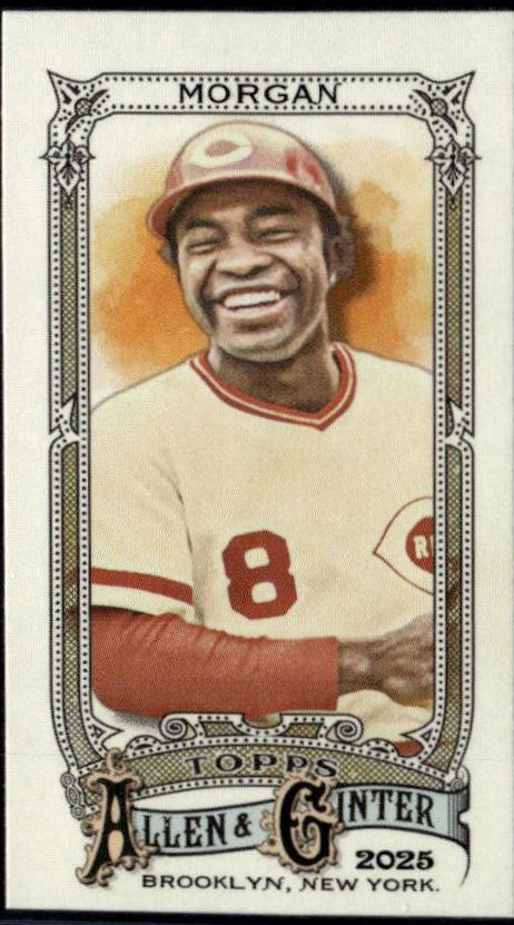 Joe Morgan [Allen Ginter Mini] #179 Prices | 2025 Topps Allen and ...