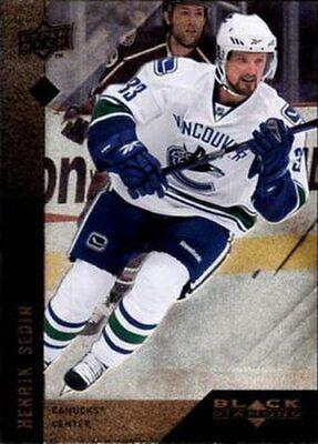 Henrik Sedin #71 2009 Upper Deck Black Diamond Hockey