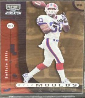 Eric Moulds #9 Football Cards 2000 Playoff Momentum
