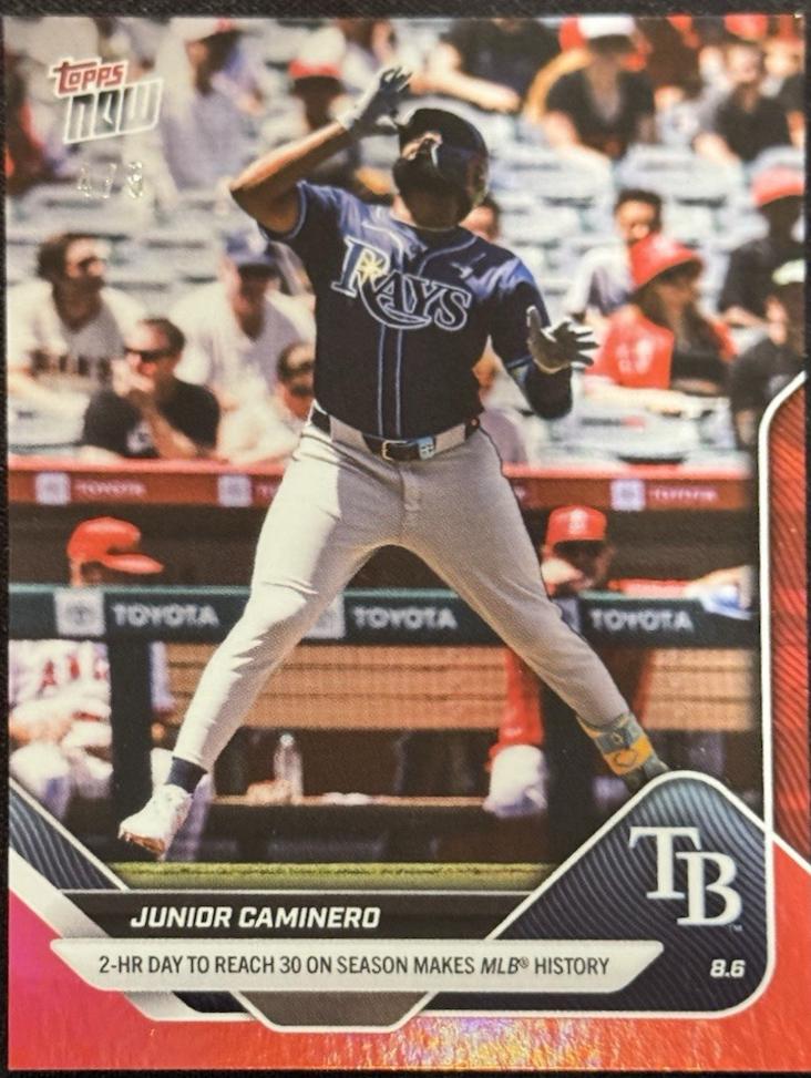 Junior Caminero [Red Foil] #526