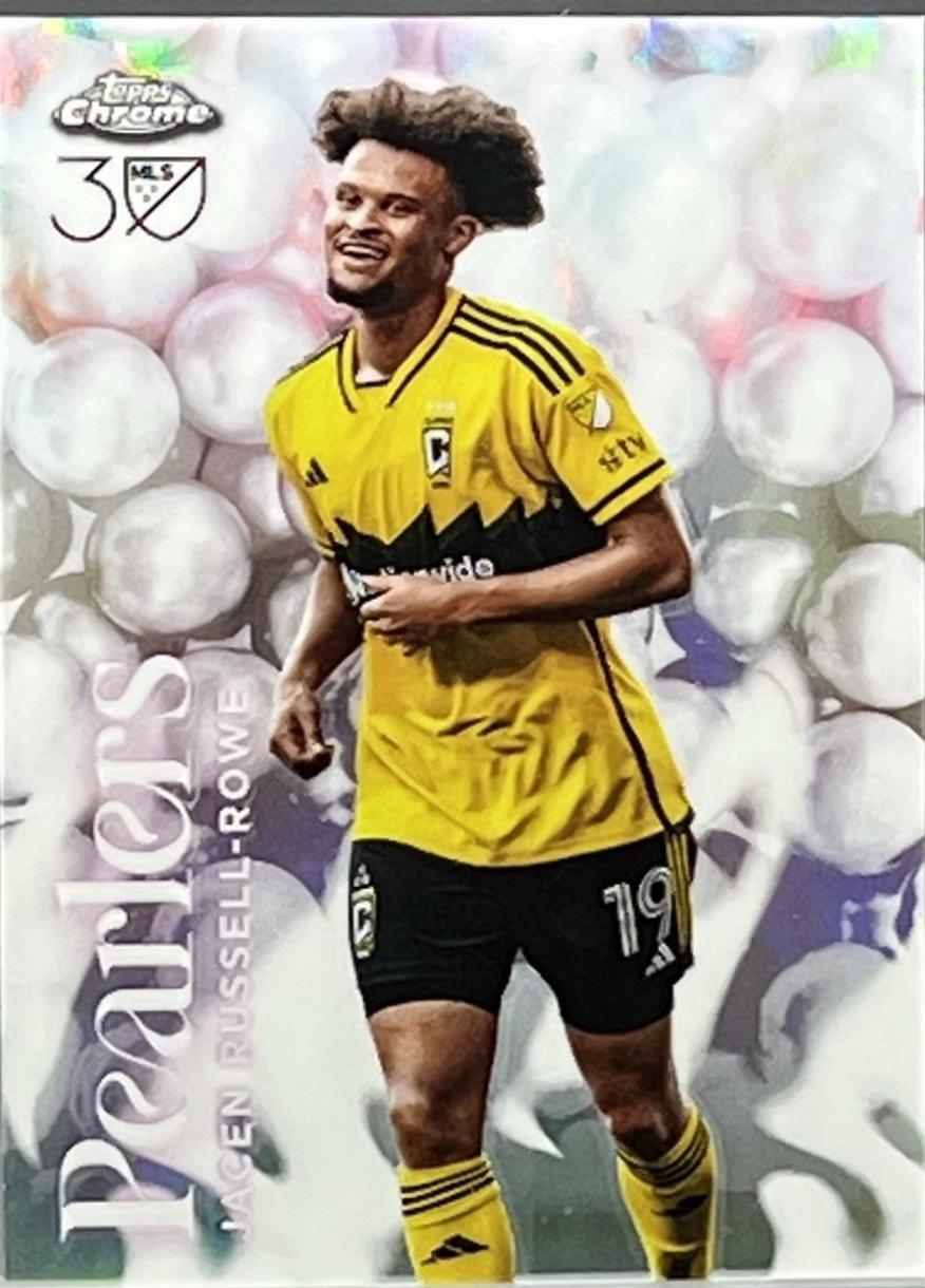 Jacen Russell-Rowe #P-7 2025 Topps Chrome MLS Pearlers
