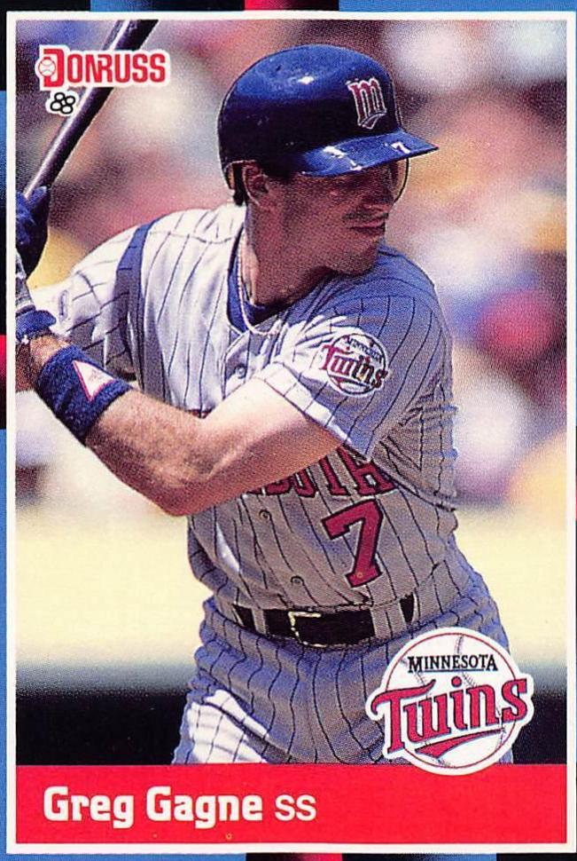 Greg Gagne #441 Baseball Cards 1988 Donruss