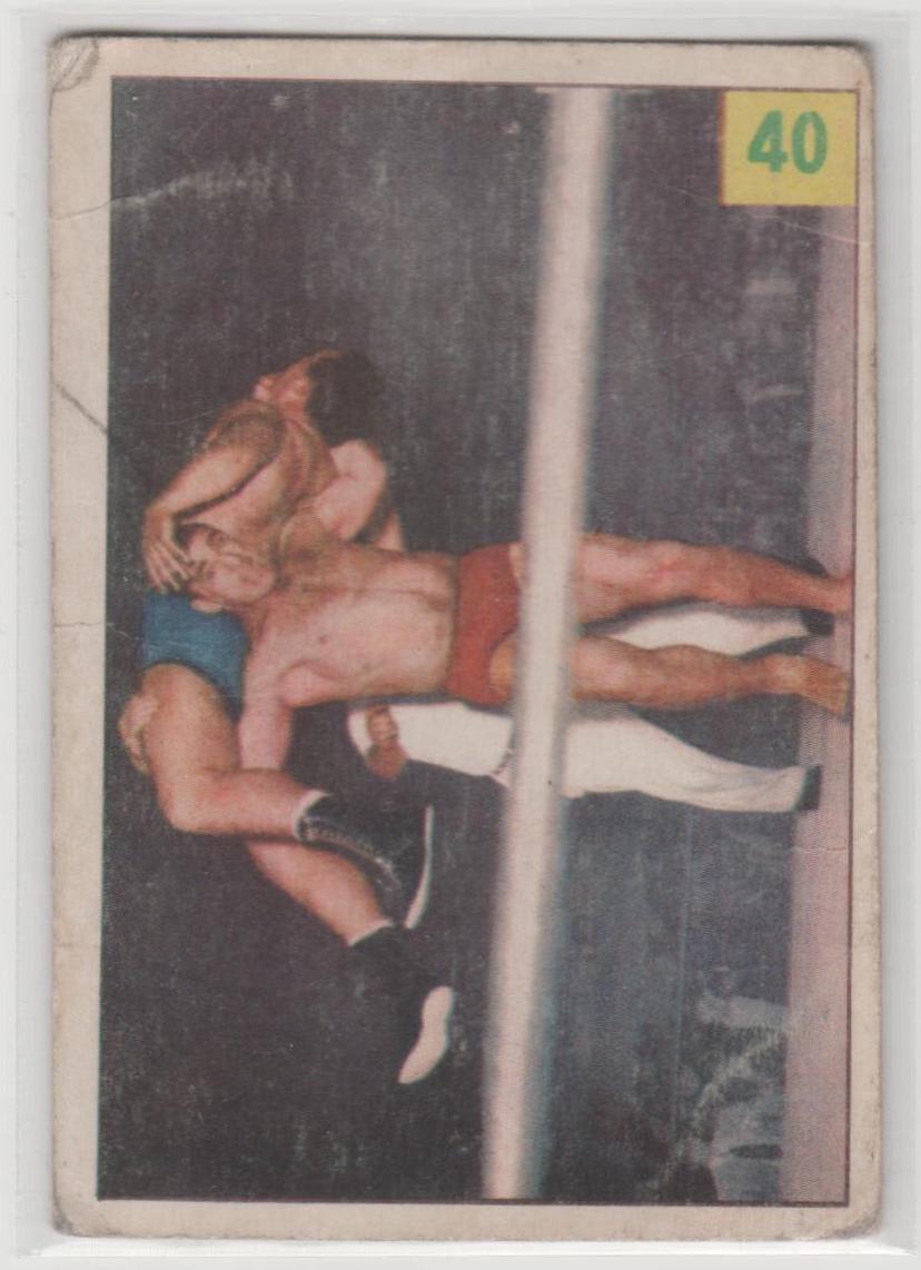 Argentina Rocca #40 Wrestling Cards 1955 Parkhurst