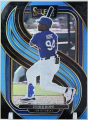 Zyhir Hope [Blue] #186 Prices | 2025 Panini Select | Baseball Cards