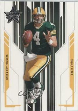 Brett Favre #36 Football Cards 2005 Leaf Rookies & Stars