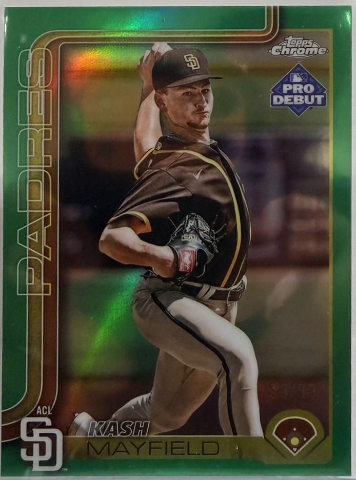 Kash Mayfield [Green Refractor] #PDC-129
