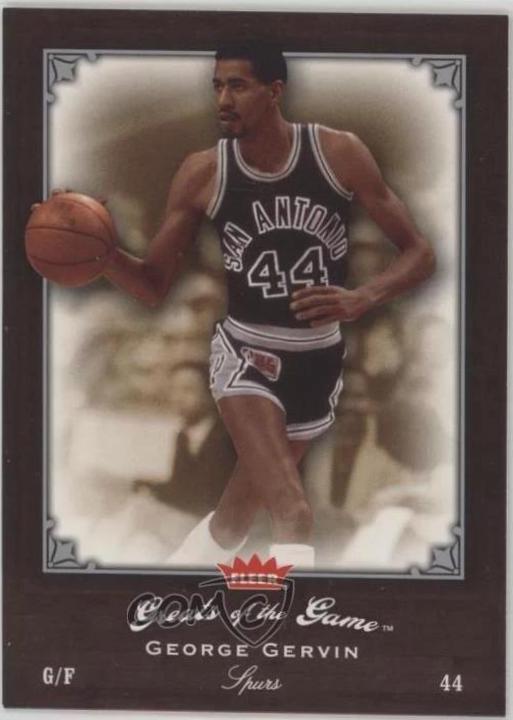 George Gervin #39 Basketball Cards 2006 Fleer Greats of the Game