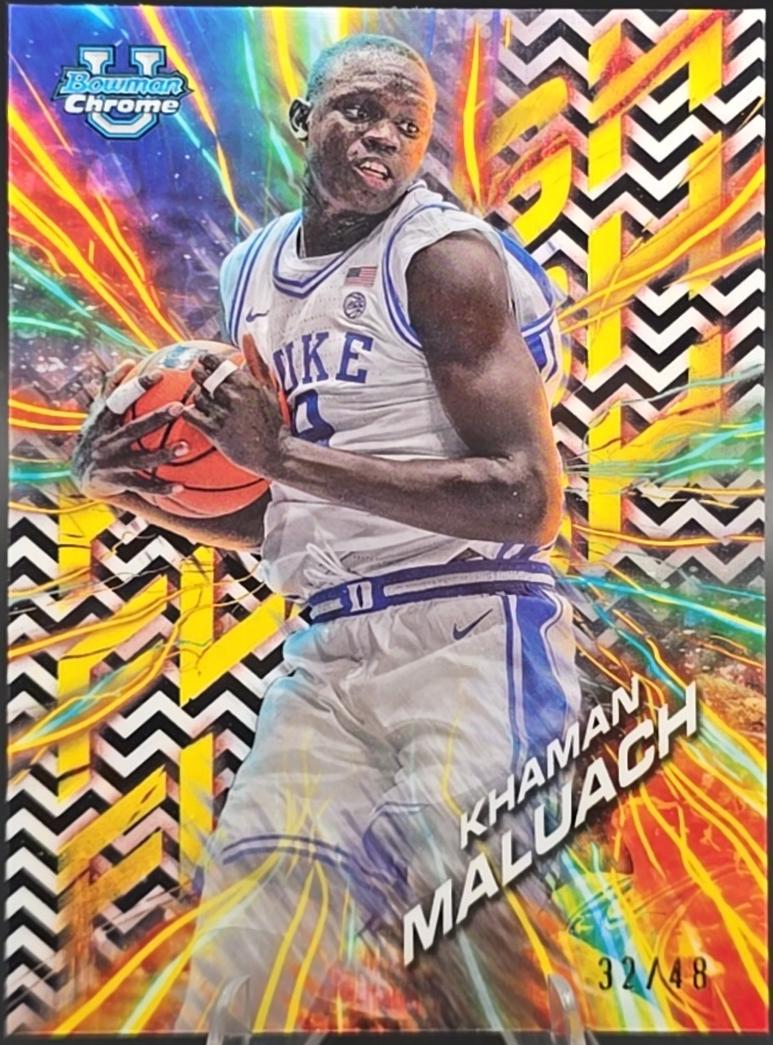 Khaman Maluach [Black White Stealth Refractor] #FL-14