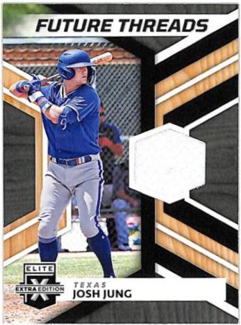 Josh Jung #FT-JJ 2022 Panini Elite Extra Edition Future Threads Baseball