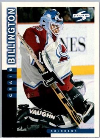 Craig Billington #19 Hockey Cards 1997 Score