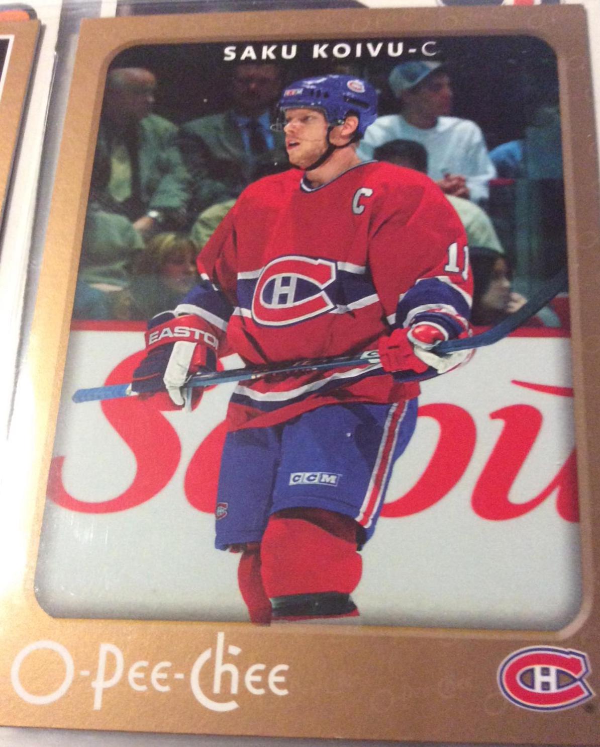 Saku Koivu #274 Hockey Cards 2006 O Pee Chee