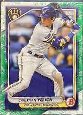 Christian Yelich [Green Pattern] #34