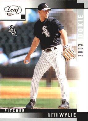 Mitch Wylie #306 Baseball Cards 2003 Leaf
