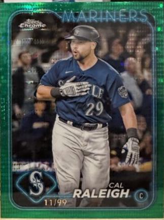 Cal Raleigh [Sonar Green Refractor] #119