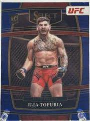Carte Panini Select UFC 2022 Ilia Topuria #262 Red Disco Prizm /99 - Near Mint