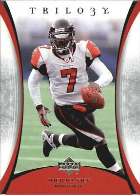 Michael Vick #5 Football Cards 2007 Upper Deck Trilogy
