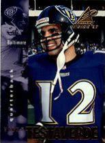 Vinny Testaverde #23 Football Cards 1997 Pinnacle Inside