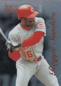 Reggie Sanders #24 Baseball Cards 1996 Select Certified