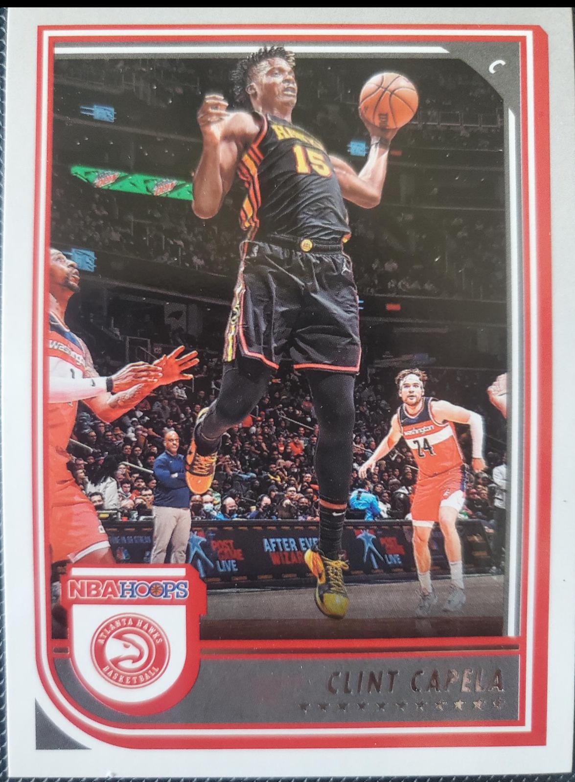 Clint Capela #85 Basketball Cards 2022 Panini Hoops