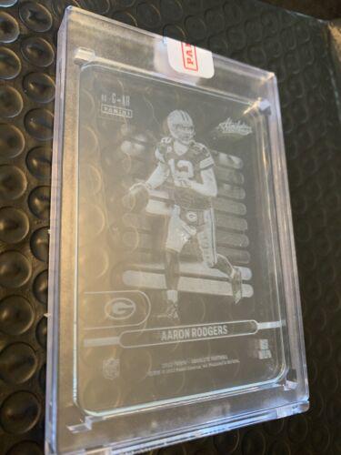 Aaron Rodgers #G-AR Football Cards 2022 Panini Absolute Glass