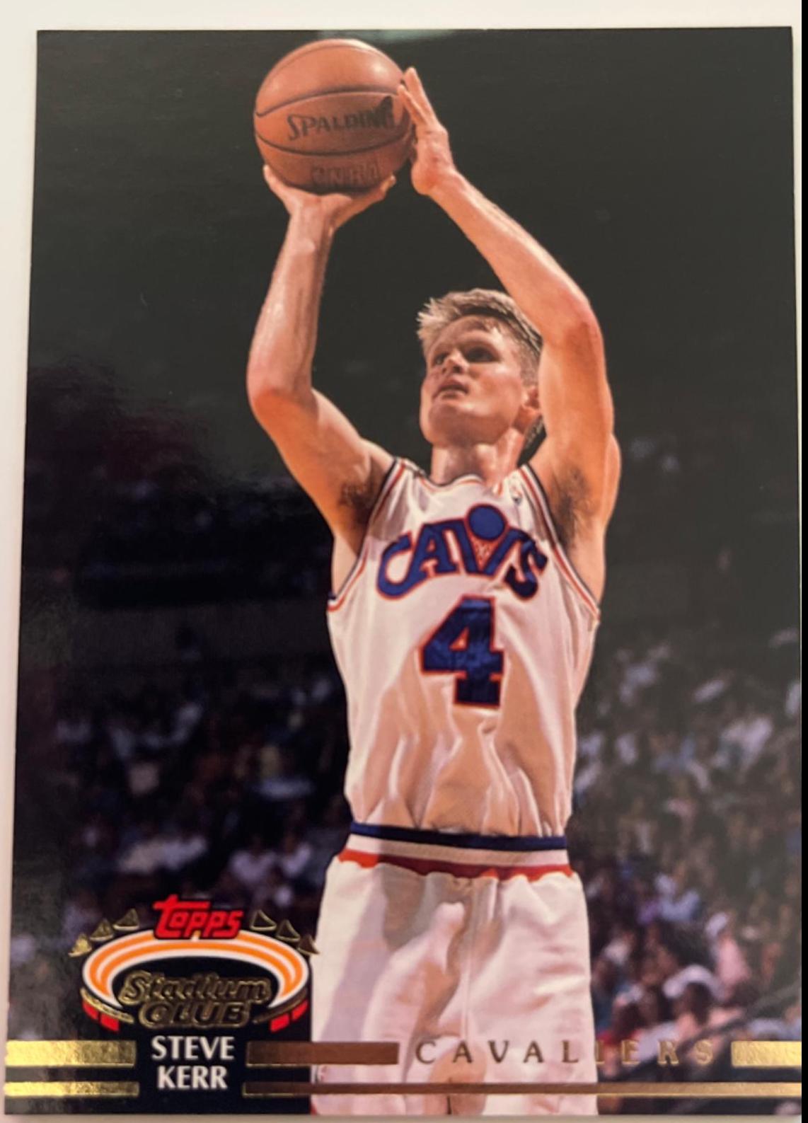 Steve Kerr #93 Basketball Cards 1992 Stadium Club
