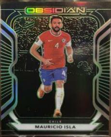 Mauricio Isla #42 2020 Panini Obsidian Soccer