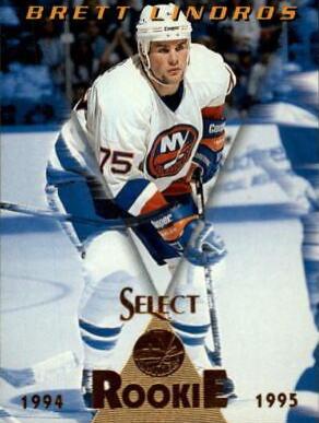 Brett Lindros #178 Hockey Cards 1994 Select
